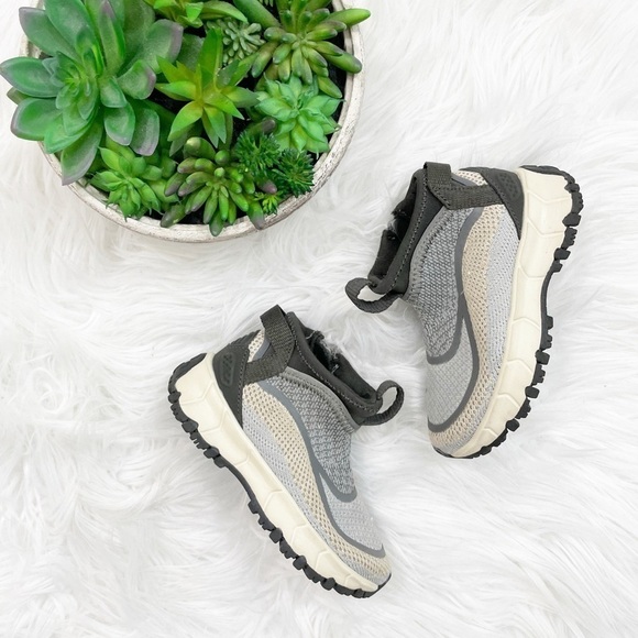 Zara Kids Baby Boy Toddler Technical High-Top Streetwear Sneakers Size 22